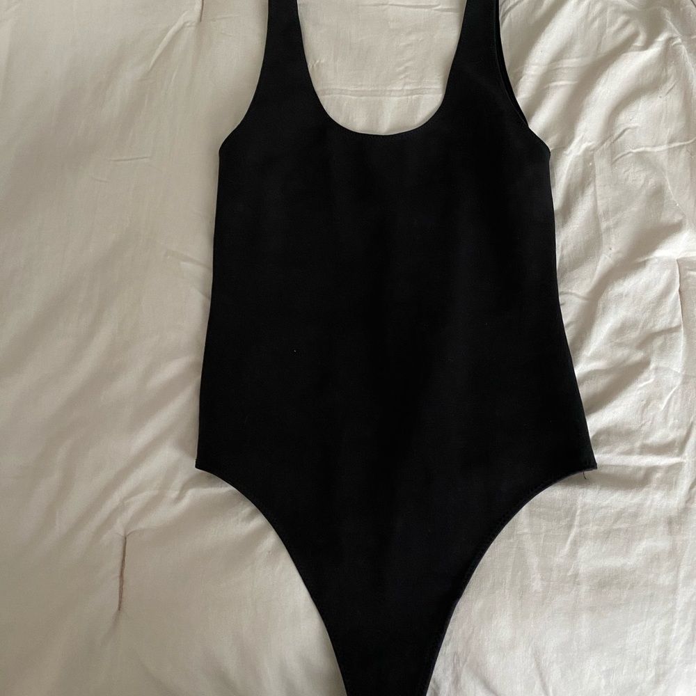Aritzia Black Bodysuit